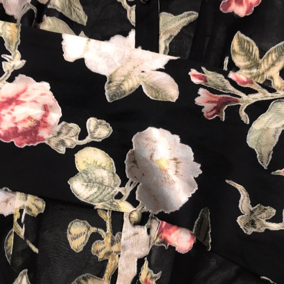 Alice and Olivia burnout floral kimono top XS - Picture 7 of 9